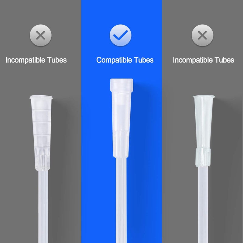ItAll 5Packs Oxygen Tubing Swivel Connector for Oxygen Tubing, Swivel Oxygen Tubing Connector, Avoid Tangling of Tube - Image 5